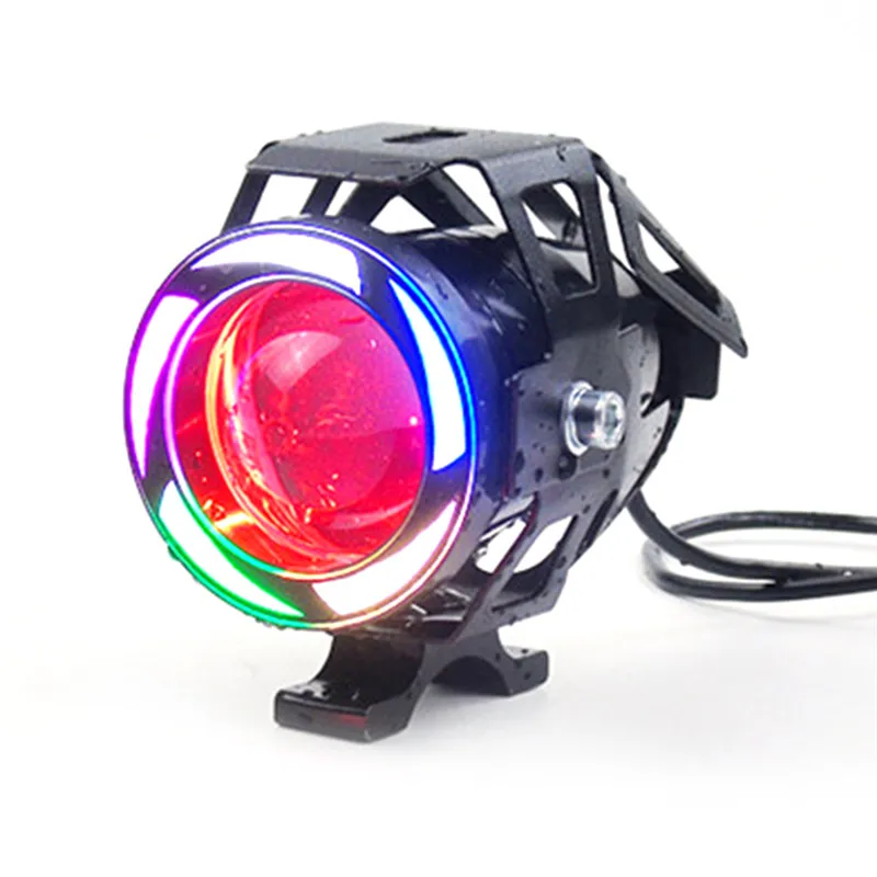 New Motorcycle Lamp Modification U7 7-color LED External Flashing Light Strobe Light
New Motorcycle Lamp Modification U7 7-color LED External Flashing Light Strobe Light