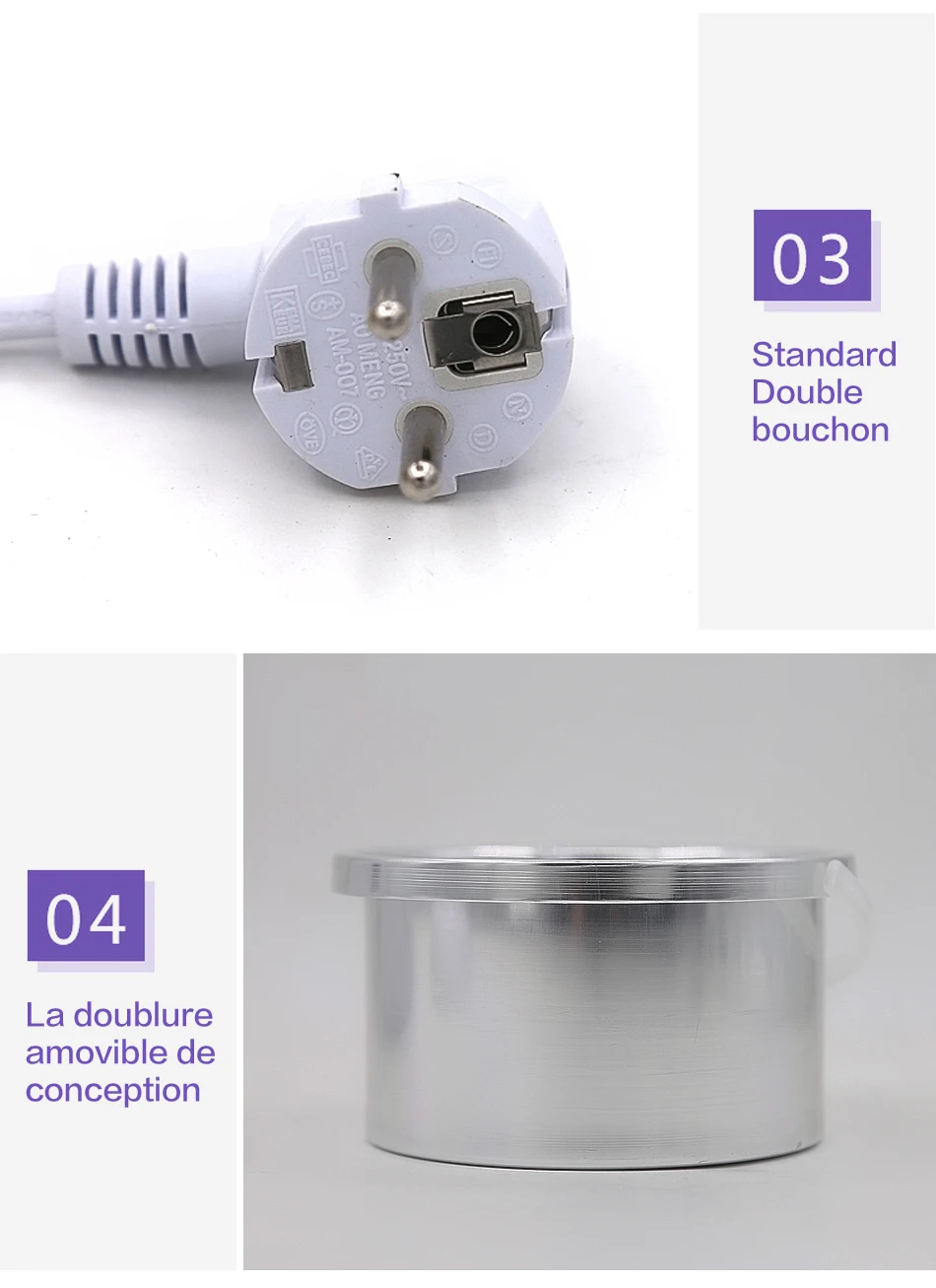 LED Wax Warmer Wax Heater Paraffin Heater Wax For Depilation Epilator Hand SPA Machine Hard Wax Beans Depilatory Hair Removal (14)