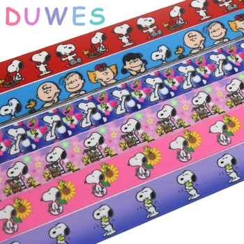 DUWES 50yards dog cartoon printed grosgrain Ribbon Accessory hairbow headwear decoration Wholesale OEM D985
DUWES 50yards dog cartoon printed grosgrain Ribbon Accessory hairbow headwear decoration Wholesale OEM D985