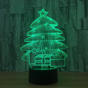 Christmas Tree 7 Color Lamp 3d Visual Led Night Lights For Kids Touch Usb Table Lampara Lampe Baby Sleeping Nightlight Room Lamp
Christmas Tree 7 Color Lamp 3d Visual Led Night Lights For Kids Touch Usb Table Lampara Lampe Baby Sleeping Nightlight Room Lamp