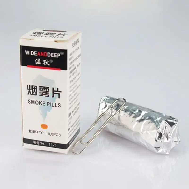 Cosplay&ware 10pcsbox White Smoke Cake Pills Bomb Divine Halloween Photography Aid Decoration Tool Round Party 15 Cosplay&ware 10pcsbox White Smoke Cake Pills Bomb Divine Halloween Photography Aid Decoration Tool Round Party -Cosplayware Store