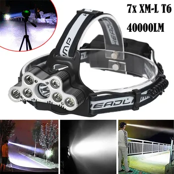 2018 New Super 40000 LM 7X XM-L T6 LED USB 18650 Rechargeable Headlamp Headlight Travel Head Torch Dropshipping 0104
2018 New Super 40000 LM 7X XM-L T6 LED USB 18650 Rechargeable Headlamp Headlight Travel Head Torch Dropshipping 0104