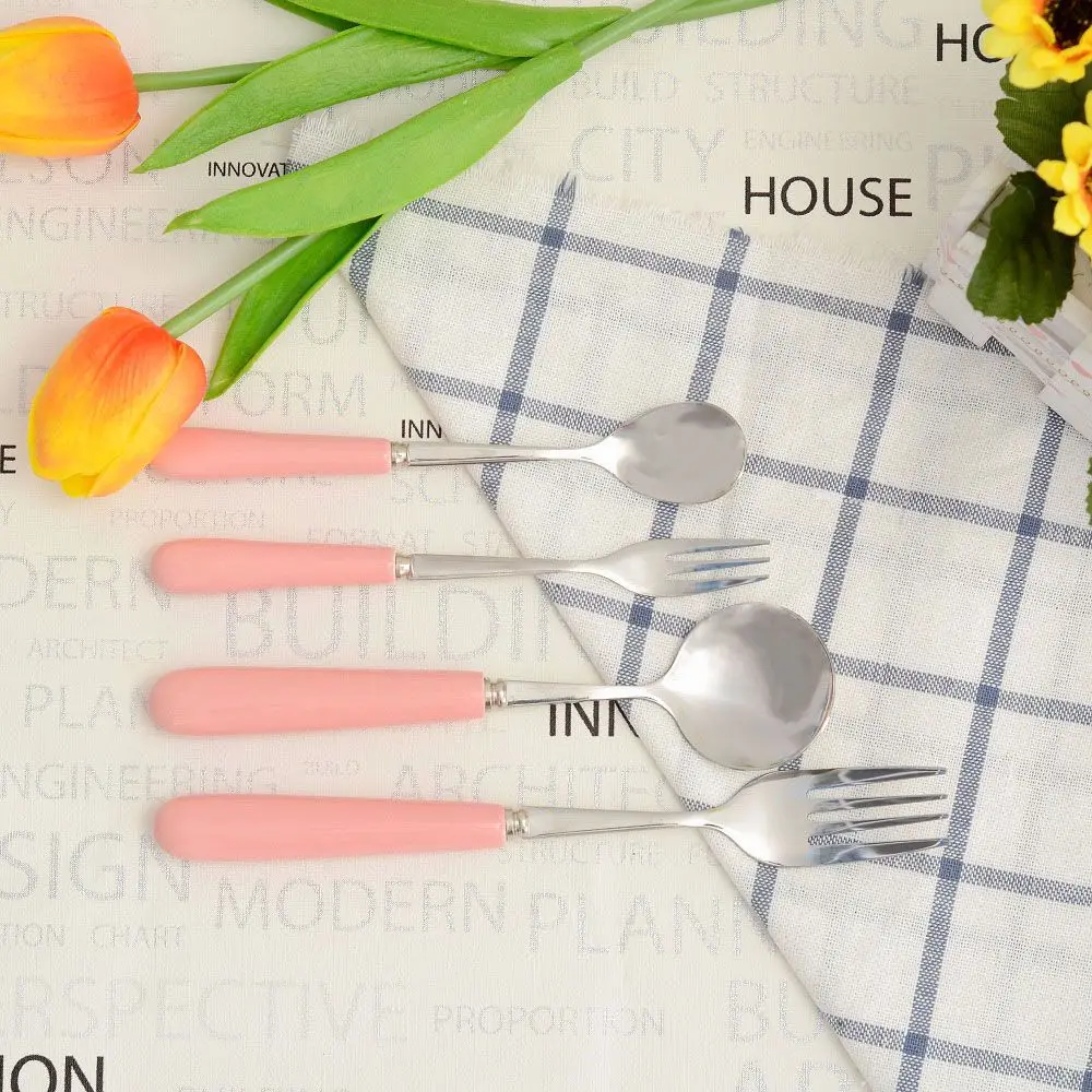 KANNERT 1pc Ceramic Handle Stainless Steel Spoons&Forks Soup Scoop Ice Cream Tea Coffee Spoon Home Tableware Dinnerware Cutlery
KANNERT 1pc Ceramic Handle Stainless Steel Spoons&Forks Soup Scoop Ice Cream Tea Coffee Spoon Home Tableware Dinnerware Cutlery