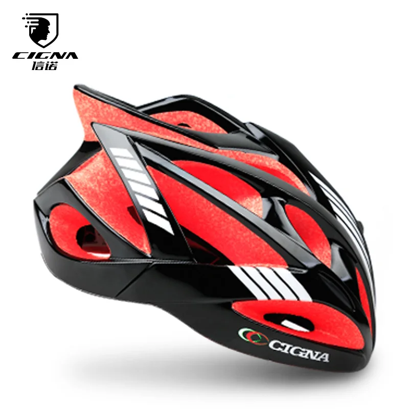 CIGNA Cycling Helmet Bike Ultralight Helmet Intergrally-molded Mountain Road Bicycle MTB Helmet EPS + PC Safe Men Women 52-62cm 
CIGNA Cycling Helmet Bike Ultralight Helmet Intergrally-molded Mountain Road Bicycle MTB Helmet EPS + PC Safe Men Women 52-62cm