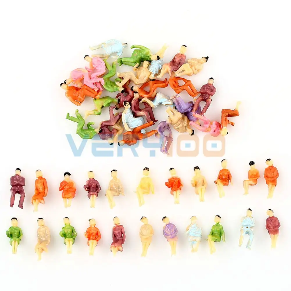 NEW 100pcs N Gauge 1:150 Scale Painted Model People Seated Figure Train Passenger Decoration Gifts
NEW 100pcs N Gauge 1:150 Scale Painted Model People Seated Figure Train Passenger Decoration Gifts