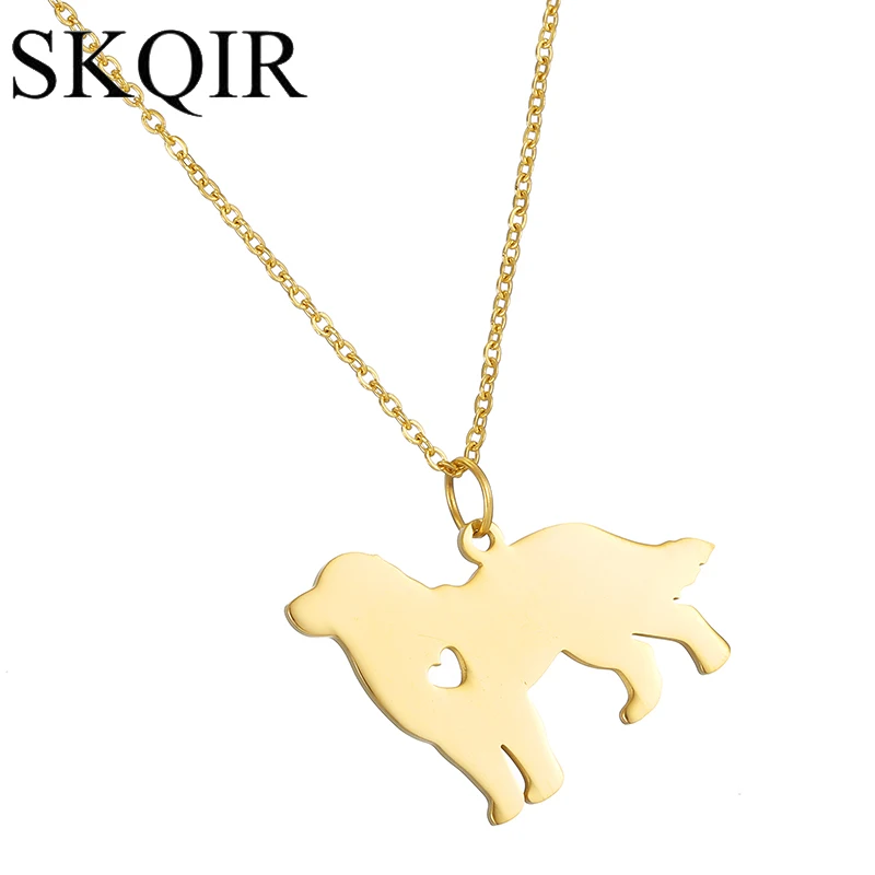 SKQIR Choker Engrave Bernese Mountain Dog Pendant Necklace Link Chain Stainless Steel Heart Pendant For Women Jewelry Necklaces
SKQIR Choker Engrave Bernese Mountain Dog Pendant Necklace Link Chain Stainless Steel Heart Pendant For Women Jewelry Necklaces