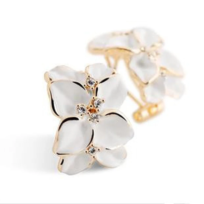 Skritts Bridal Womens New Fashion Jewelry Enamel Crystal Flower Bijoux Stud Earrings For Wedding Party Ladies Fancy Earring
Skritts Bridal Womens New Fashion Jewelry Enamel Crystal Flower Bijoux Stud Earrings For Wedding Party Ladies Fancy Earring