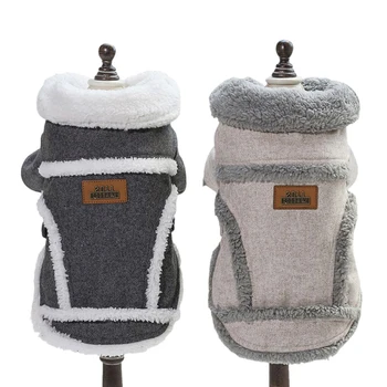 2019 Autumn Winter Cloth Supplies Cool PeDog Warm Cloth British Style Puppy JackeCoats with Fur Collar Small Medium Dogs PRO
2019 Autumn Winter Cloth Supplies Cool PeDog Warm Cloth British Style Puppy JackeCoats with Fur Collar Small Medium Dogs PRO