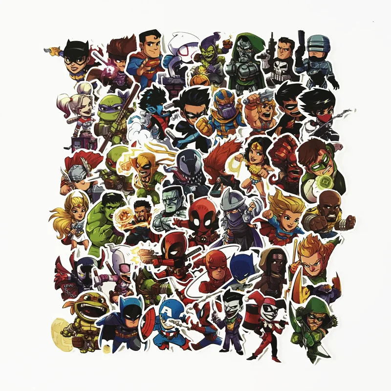 50Pcs No Repeat Avengers Endgame Stickers Super Hero Hulk Iron Man Spiderman Captain American Marvel Toys NoteBook Car Sticker
50Pcs No Repeat Avengers Endgame Stickers Super Hero Hulk Iron Man Spiderman Captain American Marvel Toys NoteBook Car Sticker