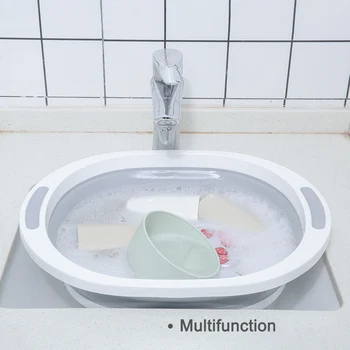Multifunctional Foldable Chopping Board Plastic Anti-slip Mildewproof Cutting Board Tabla de cortar plegable Lavado azul RT99
Multifunctional Foldable Chopping Board Plastic Anti-slip Mildewproof Cutting Board Tabla de cortar plegable Lavado azul RT99