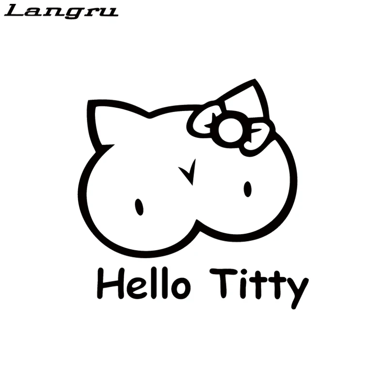 Langru Hot Sale Hello Titty Breasts Decal Funny Car Vinyl Sticker Window Creative Car Accessories Decorative JDM
Langru Hot Sale Hello Titty Breasts Decal Funny Car Vinyl Sticker Window Creative Car Accessories Decorative JDM