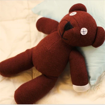 Retail 1 piece 9'' 23cm mr bean bear Teddy doll Animal Stuffed plush toys Brown Figure kid Christmas birthday gift 
Retail 1 piece 9'' 23cm mr bean bear Teddy doll Animal Stuffed plush toys Brown Figure kid Christmas birthday gift