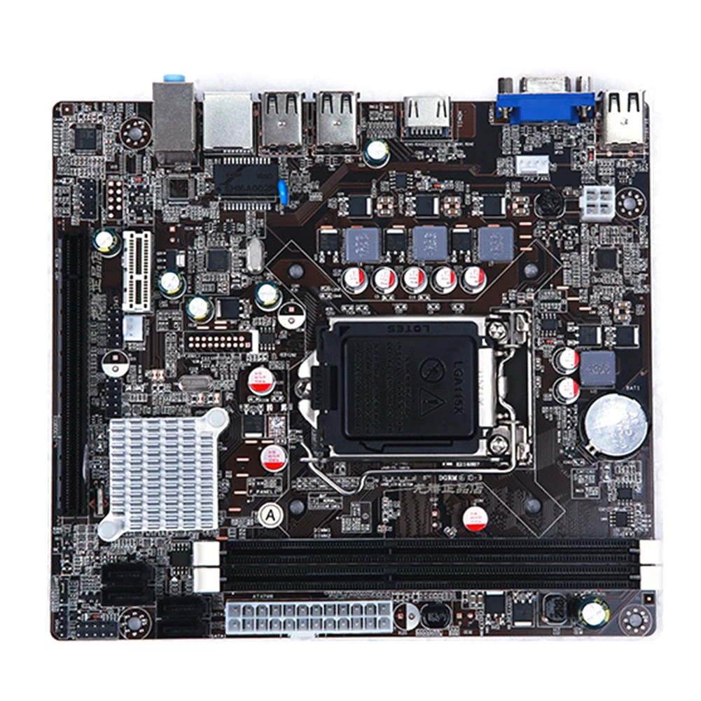 LGA 1155 MicroATX Practical For Desktop Motherboard Stable For Intel H61 Socket Computer Accessories Professional Easy Operation
LGA 1155 MicroATX Practical For Desktop Motherboard Stable For Intel H61 Socket Computer Accessories Professional Easy Operation