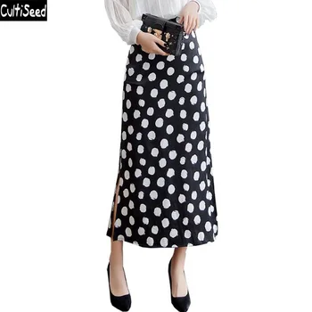 Cultiseed Women Skirt Female Dot Print Chiffon Long Skirts Clothes High Split Party Skirt Summer Office Work Skirt Faldas Mujer
Cultiseed Women Skirt Female Dot Print Chiffon Long Skirts Clothes High Split Party Skirt Summer Office Work Skirt Faldas Mujer
