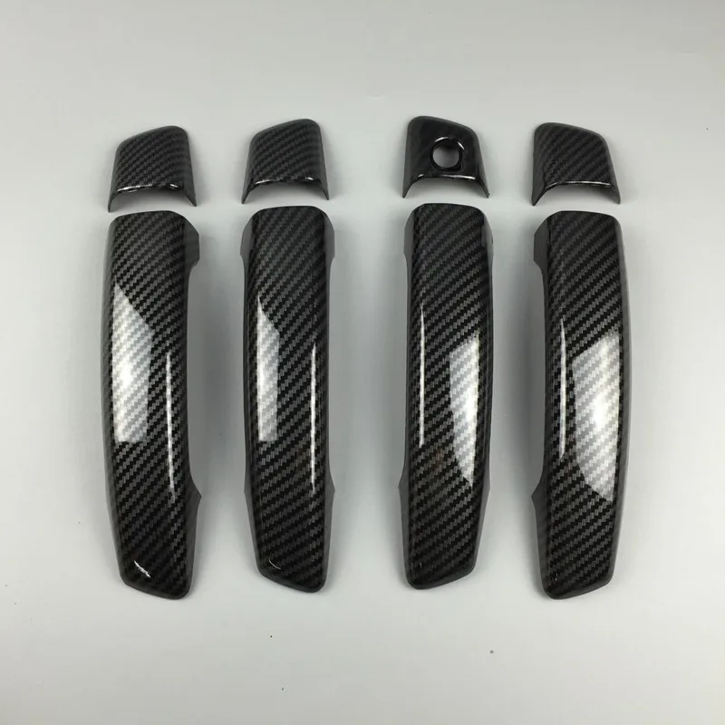 ABS Carbon Fiber Color Car Door Handle Door Wrist Cover Trim Decals For Audi A3 8V 2014-2018 Auto Exterior Accessories
ABS Carbon Fiber Color Car Door Handle Door Wrist Cover Trim Decals For Audi A3 8V 2014-2018 Auto Exterior Accessories