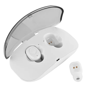 

Hot TWS Wireless Earphones Bluetooth V4.2 Earphones Binaural Sport Headsets Cordless Twins Stereo Earbuds with Charing Box