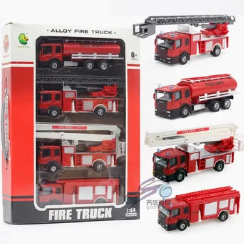 1:32 4PCS Fire truck Alloy Car Truck Engineering vehicles Aerial Rescue Model Educational Toys for Children Baby boys Gift 
1:32 4PCS Fire truck Alloy Car Truck Engineering vehicles Aerial Rescue Model Educational Toys for Children Baby boys Gift