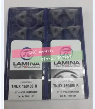 10Pcs TNUX160408R LT10 tungsten Carbide insert Cutting tools turning ,carbide inserts Lathe turning tool
10Pcs TNUX160408R LT10 tungsten Carbide insert Cutting tools turning ,carbide inserts Lathe turning tool
