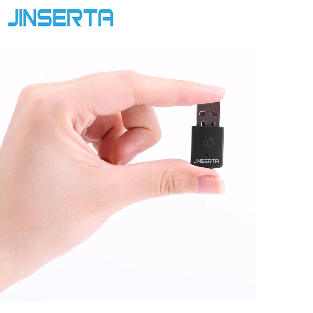 

JINSERTA Mini Bluetooth USB Adapter V4.0 +EDR Dual Mode Wireless Bluetooth Dongle Transmitter for PS4 Playstation 4 Controller
