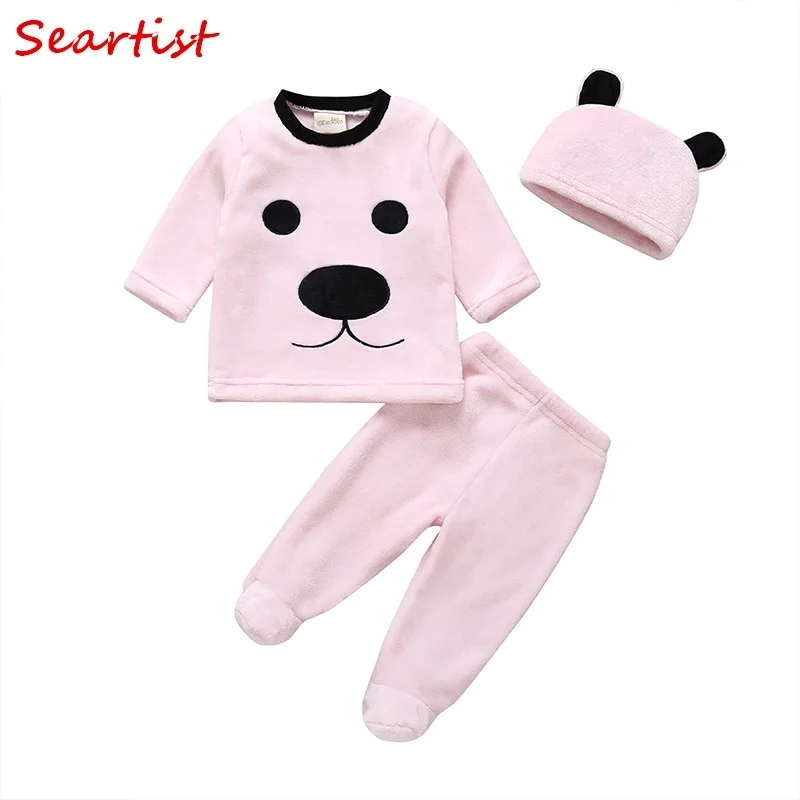 Seartist baby girl boy coralline velvet suit 3 hats + T-shirt + trousers suit neonatal baby clothing baby clothing 2019 new 25
Seartist baby girl boy coralline velvet suit 3 hats + T-shirt + trousers suit neonatal baby clothing baby clothing 2019 new 25