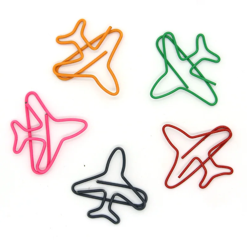MUGEZI 24pcs/lot Kawaii Metal Bookmark Clip Airplane paperclip Memo Clip Paper Clip Bookmark DIY Novelty Office Korea Stationery
MUGEZI 24pcs/lot Kawaii Metal Bookmark Clip Airplane paperclip Memo Clip Paper Clip Bookmark DIY Novelty Office Korea Stationery