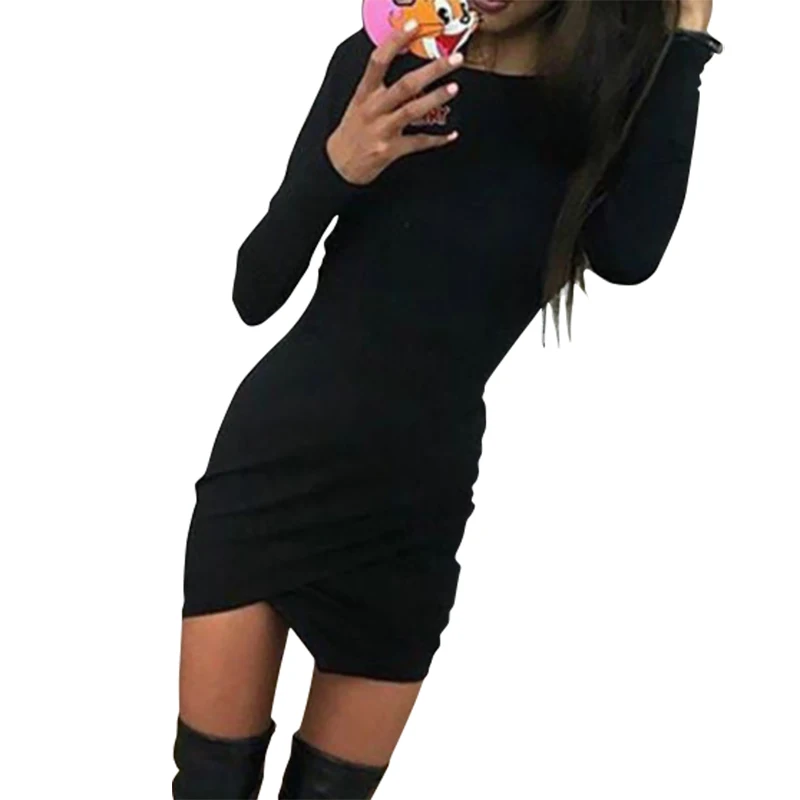 Sexy Irregular Casual Dresses 2019 Spring Summer Split Bodycon Dress Women's Solid Long Sleeve Mini Bandage Female Dresses GV471
Sexy Irregular Casual Dresses 2019 Spring Summer Split Bodycon Dress Women's Solid Long Sleeve Mini Bandage Female Dresses GV471