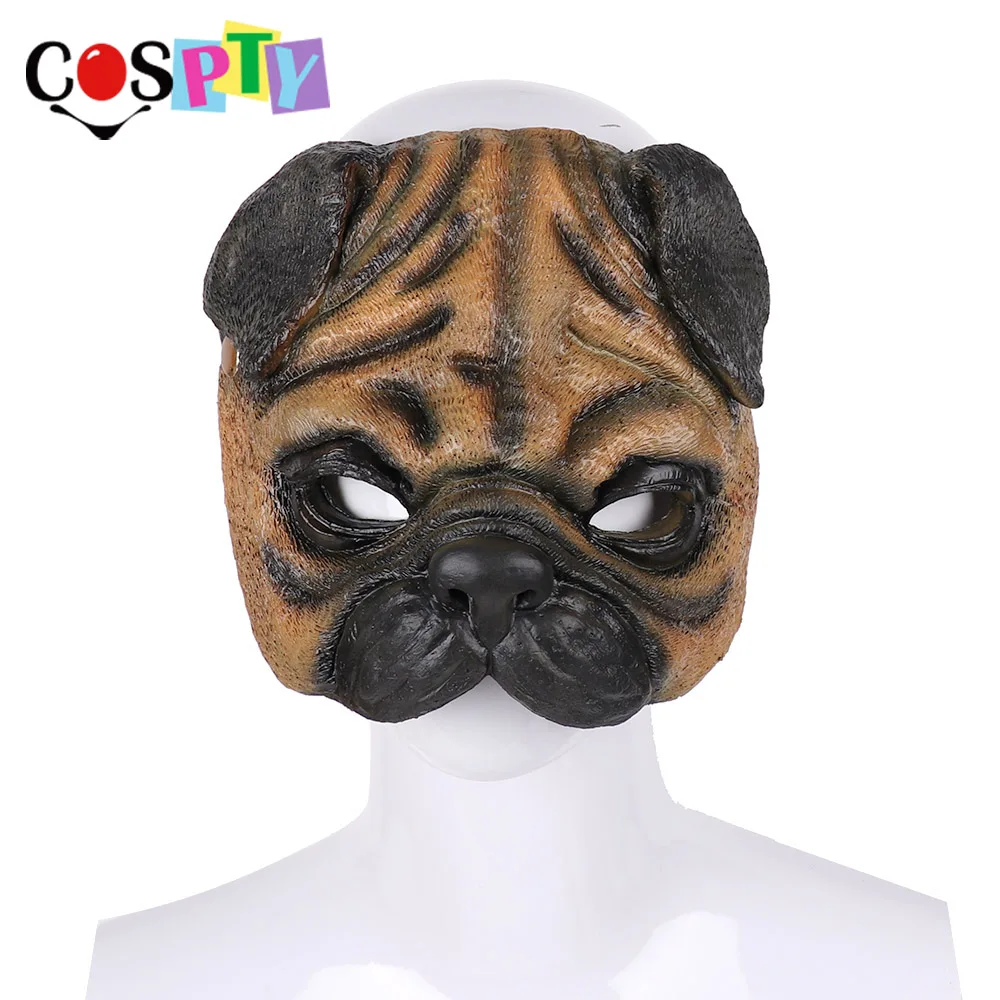 Cospty Italy Venice Carnival Party Funny Realistic Latex PU Foam 3D Full Face Masquerade Animal Pug Cosplay Dog Mask
Cospty Italy Venice Carnival Party Funny Realistic Latex PU Foam 3D Full Face Masquerade Animal Pug Cosplay Dog Mask