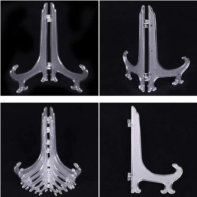 LOT X10PCS 7 Inch /17.5cm height Clear Plastic Easels Plate Holders Display Dish Rack Frame Photo Book Pedestal display stand
LOT X10PCS 7 Inch /17.5cm height Clear Plastic Easels Plate Holders Display Dish Rack Frame Photo Book Pedestal display stand