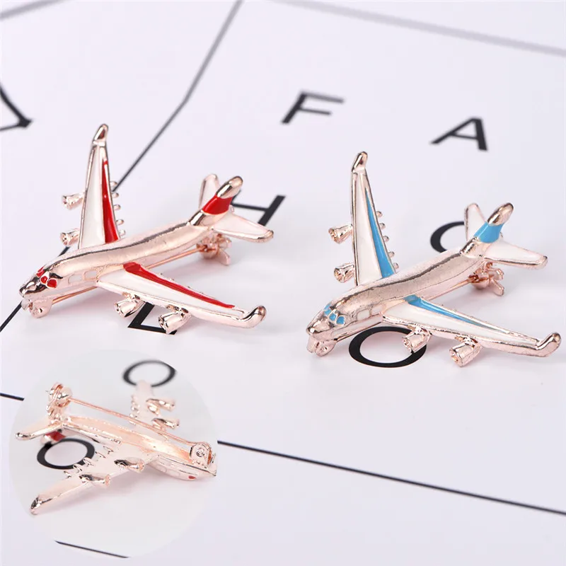 Metal Brooches Cute Little Airplane Brooch Blue Enamel Gold-color Pin Aircraft Model Jewelry Suit Clothes Clips Gift
Metal Brooches Cute Little Airplane Brooch Blue Enamel Gold-color Pin Aircraft Model Jewelry Suit Clothes Clips Gift
