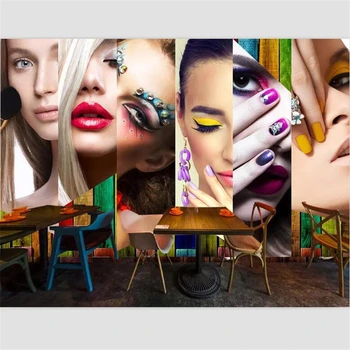 beibehang Wallpaper custom HD wallpaper mural personality retro make-up tooling beauty shop background wall decorative painting
beibehang Wallpaper custom HD wallpaper mural personality retro make-up tooling beauty shop background wall decorative painting