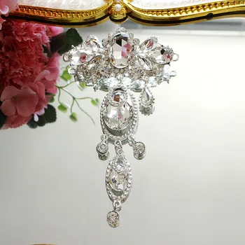 1PC rhinestone appliques patches crystal rhinestone sash for bridal wedding dresses gowns belts RP177
1PC rhinestone appliques patches crystal rhinestone sash for bridal wedding dresses gowns belts RP177