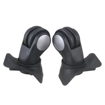 9.1x9.6x4.9cm Black Plastic Left & Right Swivel Luggage Suitcase Caster Wheels with 5 Holes
9.1x9.6x4.9cm Black Plastic Left & Right Swivel Luggage Suitcase Caster Wheels with 5 Holes
