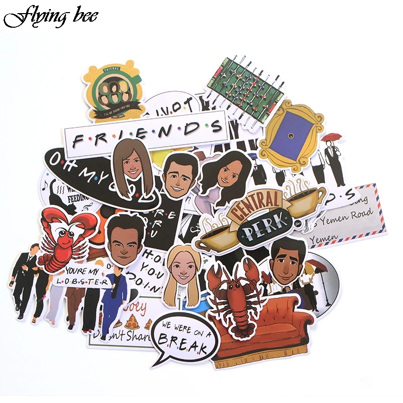 20sets/lot (36pcs/set) Friends TV Shows Waterproof Stickers for DIY Laptop Luggage Phone Sticker Decoration Free Shipping X0008
20sets/lot (36pcs/set) Friends TV Shows Waterproof Stickers for DIY Laptop Luggage Phone Sticker Decoration Free Shipping X0008