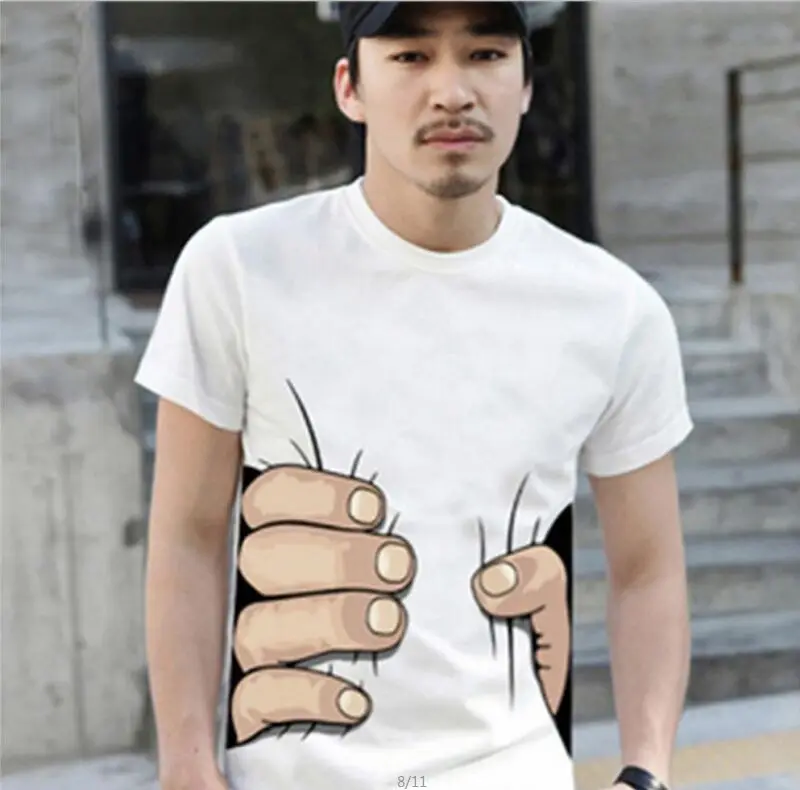 New 2019 Men 3D T Shirt Short Sleeve Cotton T-shirt For Men Famous Breathable O Neck Tops Tees Funny Black Men Clothing XL
New 2019 Men 3D T Shirt Short Sleeve Cotton T-shirt For Men Famous Breathable O Neck Tops Tees Funny Black Men Clothing XL