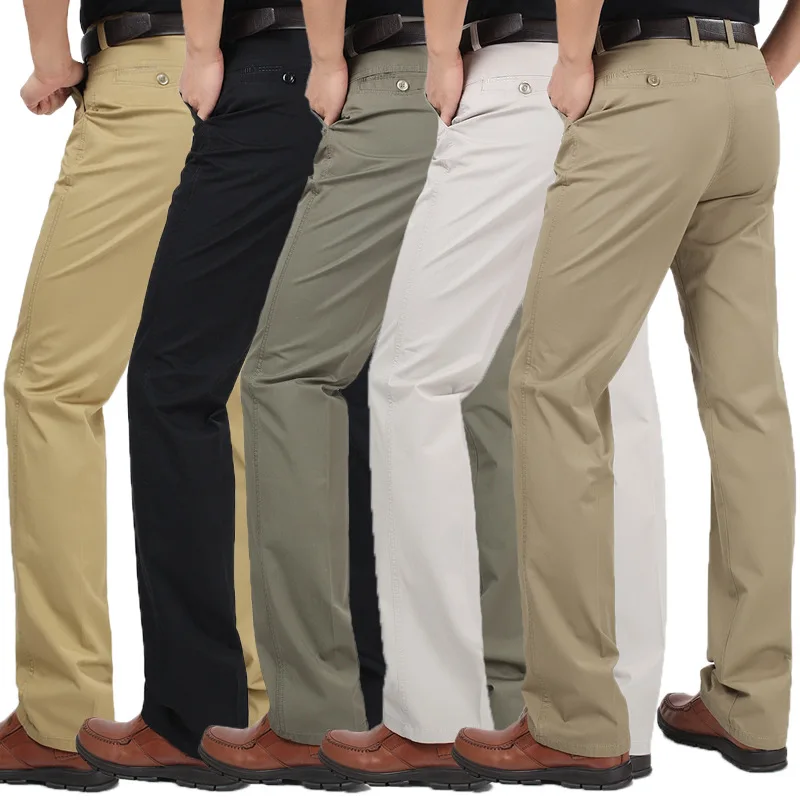 2018 Spring Summer New Casual Pants High Waist Men Cotton Slim Fit Chinos Fashion Trousers Male Brand Clothing Plus Size 44
2018 Spring Summer New Casual Pants High Waist Men Cotton Slim Fit Chinos Fashion Trousers Male Brand Clothing Plus Size 44