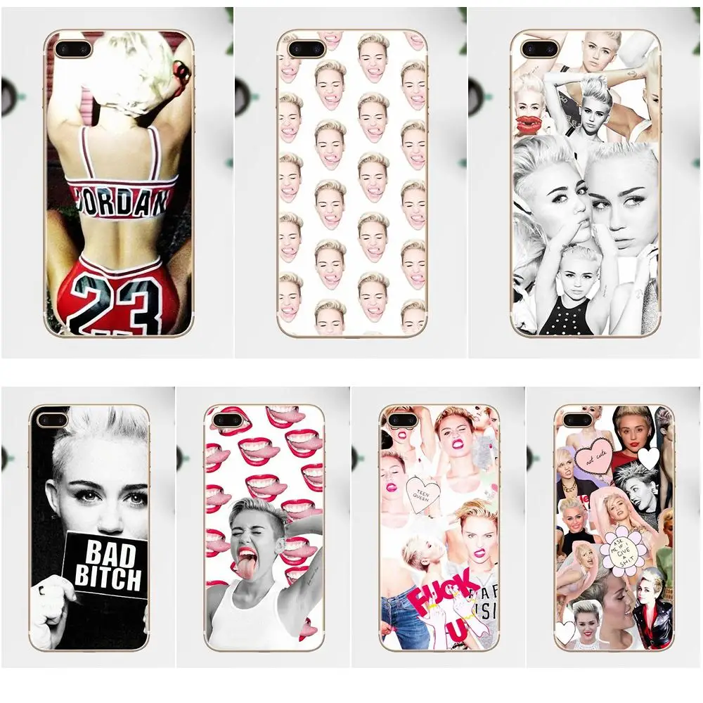 Soft TPU Cell Cover Case Miley Cyrus For Apple iPhone 4 4S 5 5C SE 6 6S 7 8 Plus X For LG G3 G4 G5 G6 K4 K7 K8 K10 V10 V20
Soft TPU Cell Cover Case Miley Cyrus For Apple iPhone 4 4S 5 5C SE 6 6S 7 8 Plus X For LG G3 G4 G5 G6 K4 K7 K8 K10 V10 V20