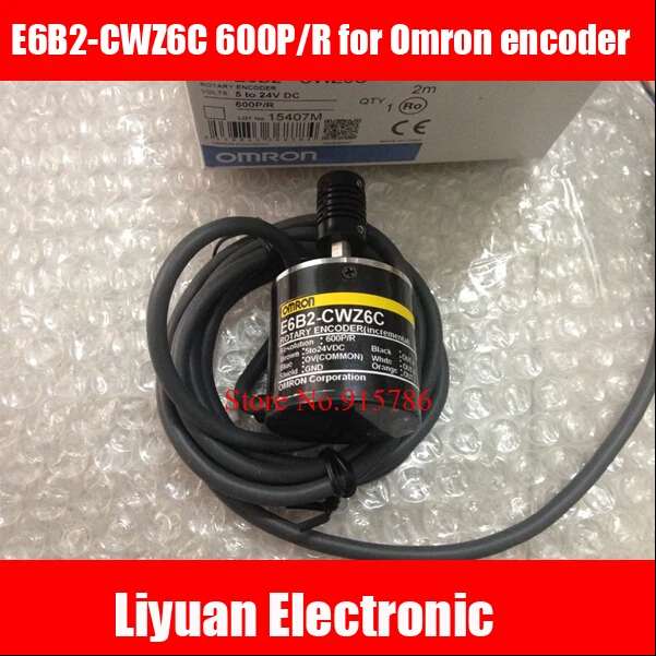 1pcs E6B2-CWZ6C 600P/R for Omron encoder / ABZ output 5-24VDC Photoelectric encoder / 600 line encoder
1pcs E6B2-CWZ6C 600P/R for Omron encoder / ABZ output 5-24VDC Photoelectric encoder / 600 line encoder