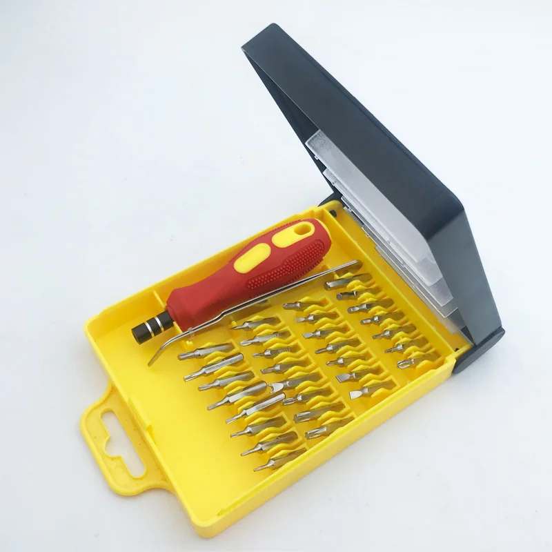 HTOUGH 32 in 1 Set Micro Pocket Precision Screwdriver Kit Magnetic Screwdriver Cell Phone Tool Repair Box
HTOUGH 32 in 1 Set Micro Pocket Precision Screwdriver Kit Magnetic Screwdriver Cell Phone Tool Repair Box