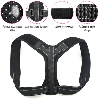 Adjustable Back Corrector Belt Posture Back Curve Hump Correction Shaping the Perfect Back Corset Posture Massager Bone Care
Adjustable Back Corrector Belt Posture Back Curve Hump Correction Shaping the Perfect Back Corset Posture Massager Bone Care