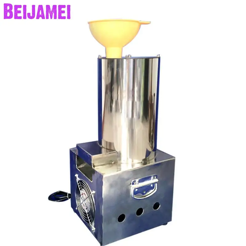 

BEIJAMEI Stainless Steel Electric Garlic Peeler Machine Automatic Garlic Dry Peeling Commercial Peeler Kitchen Tool