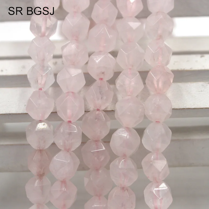 Free Ship 8mm Faceted Round Polygonal FacetedMixed Rose Pink Quartz Natural Stone Findings Handcraft Sale Beads Strand 15"
Free Ship 8mm Faceted Round Polygonal FacetedMixed Rose Pink Quartz Natural Stone Findings Handcraft Sale Beads Strand 15"