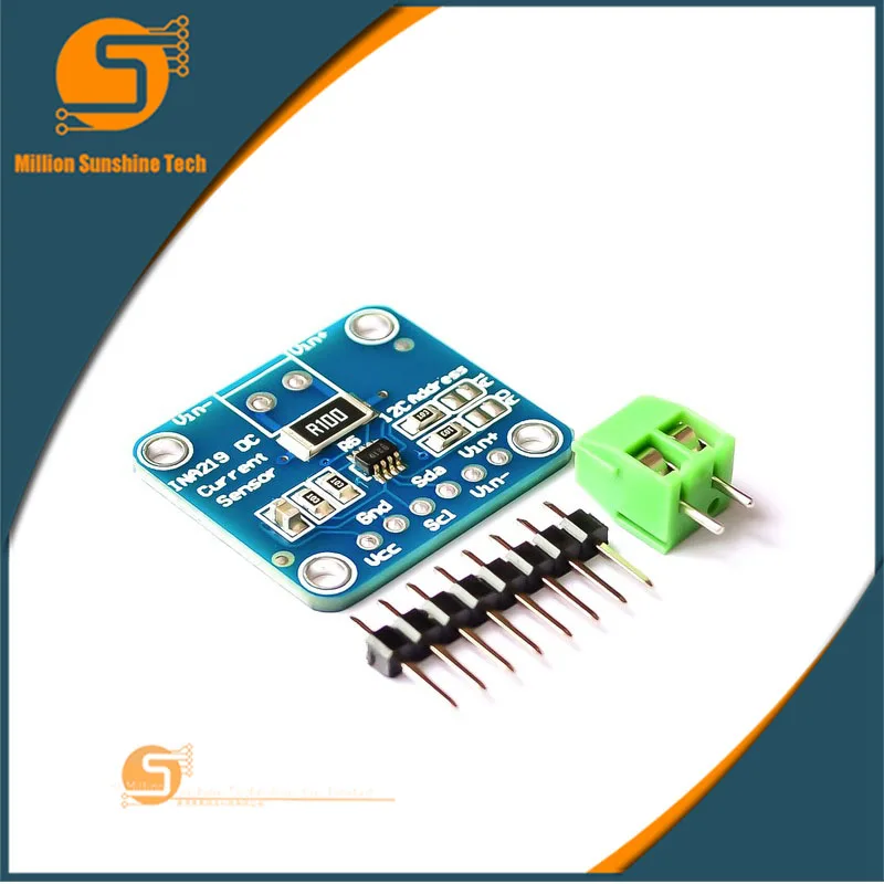 Zero drift 219 INA219 I2C interface Bi-directional current/power monitoring sensor module
Zero drift 219 INA219 I2C interface Bi-directional current/power monitoring sensor module