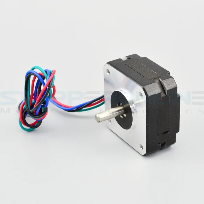 Nema 17 Stepper Motor 1.2A Bipolar mini stepper motor 11Ncm(15.6oz.in) nema 17 0.9 42x42x21mm for 3D Printer
Nema 17 Stepper Motor 1.2A Bipolar mini stepper motor 11Ncm(15.6oz.in) nema 17 0.9 42x42x21mm for 3D Printer