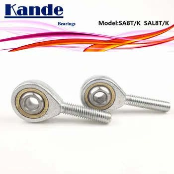 Kande Bearings POSA8 POSAL8 SA8T/K SA8 SAL8T/K SA8T SAL8T 2pcs Rod End Bearing M8*1.25 SAL8 Male/Female thread
Kande Bearings POSA8 POSAL8 SA8T/K SA8 SAL8T/K SA8T SAL8T 2pcs Rod End Bearing M8*1.25 SAL8 Male/Female thread