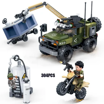 Modern military Pursuit and Interception Warfare batisbricks Armored car block ww2 tiger action army figure bricks toys
Modern military Pursuit and Interception Warfare batisbricks Armored car block ww2 tiger action army figure bricks toys