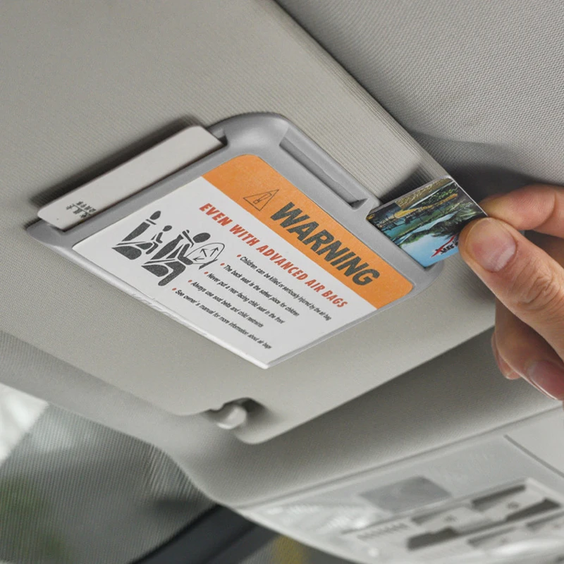 Car Parking Card Holder High-speed IC Clip Visor Organizer Multifunction Temporary Phone Number | Автомобили и мотоциклы