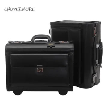 100% genuine leather Aviation official Boarding high quality 20/18 inch size Rolling Luggage Spinner brand Travel Suitcase
100% genuine leather Aviation official Boarding high quality 20/18 inch size Rolling Luggage Spinner brand Travel Suitcase