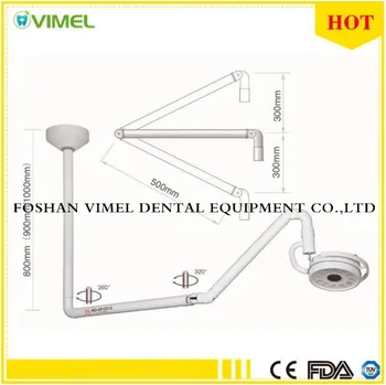 Dental Laboratory Equipment on ceiling mounted arm with LED Lamp Light Operating Lamp
Dental Laboratory Equipment on ceiling mounted arm with LED Lamp Light Operating Lamp