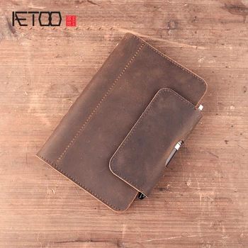 AETOO brand Crazy horse Handmade leather travel notebook A6 book diary original notebook original gift notebook Vintage
AETOO brand Crazy horse Handmade leather travel notebook A6 book diary original notebook original gift notebook Vintage