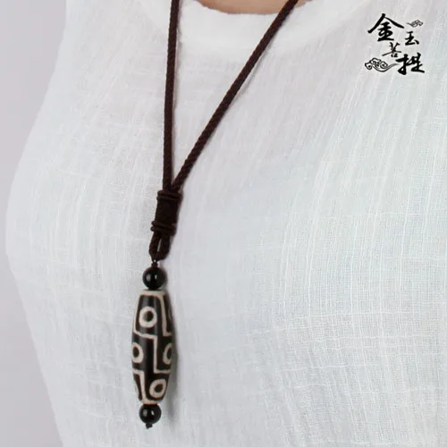 2018 New Designed Tibetan Dzi Necklace Nine Eyes Black Color Ethnic Style High Quality For Men and Women
2018 New Designed Tibetan Dzi Necklace Nine Eyes Black Color Ethnic Style High Quality For Men and Women